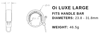 Knog Oi LUXE Klingel Glocke