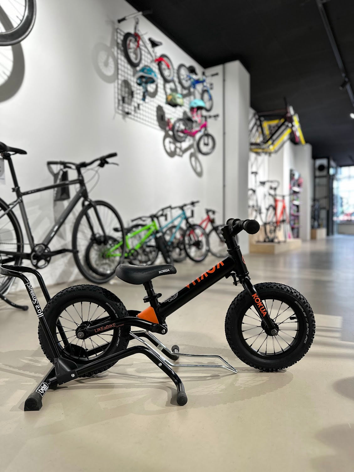 Kokua LIKEaBIKE jumper Laufrad All Black - Main Image