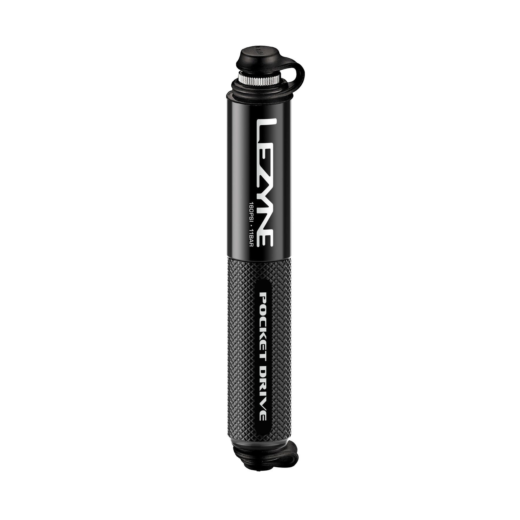 Lezyne CNC Pocket Drive Mini Handpumpe - Schwarz