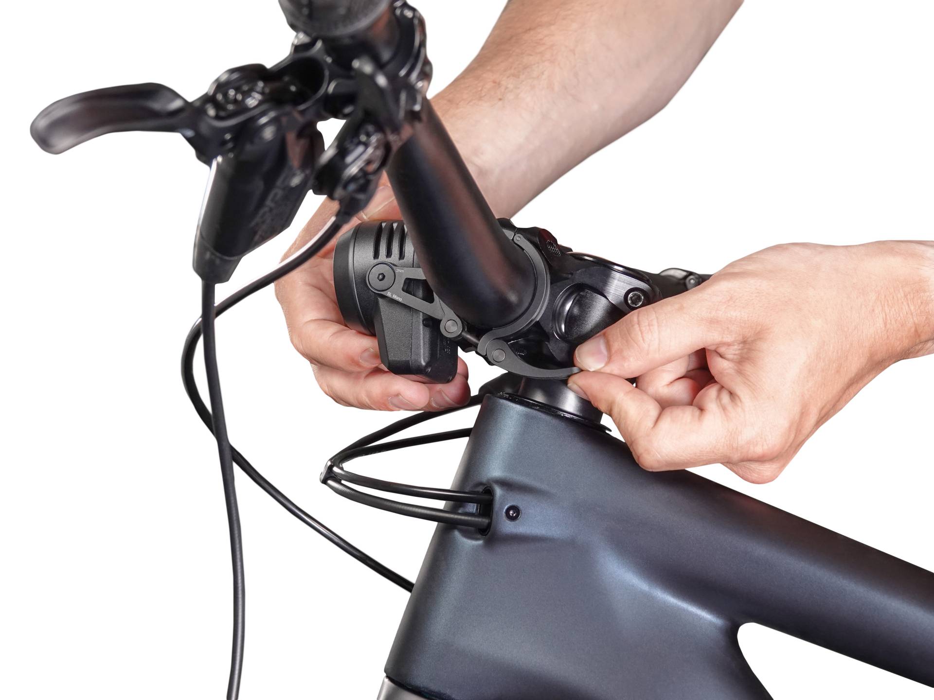 Lupine SL Nano StVZO Akku Beleuchtung, 31,8mm Lenkerhalter