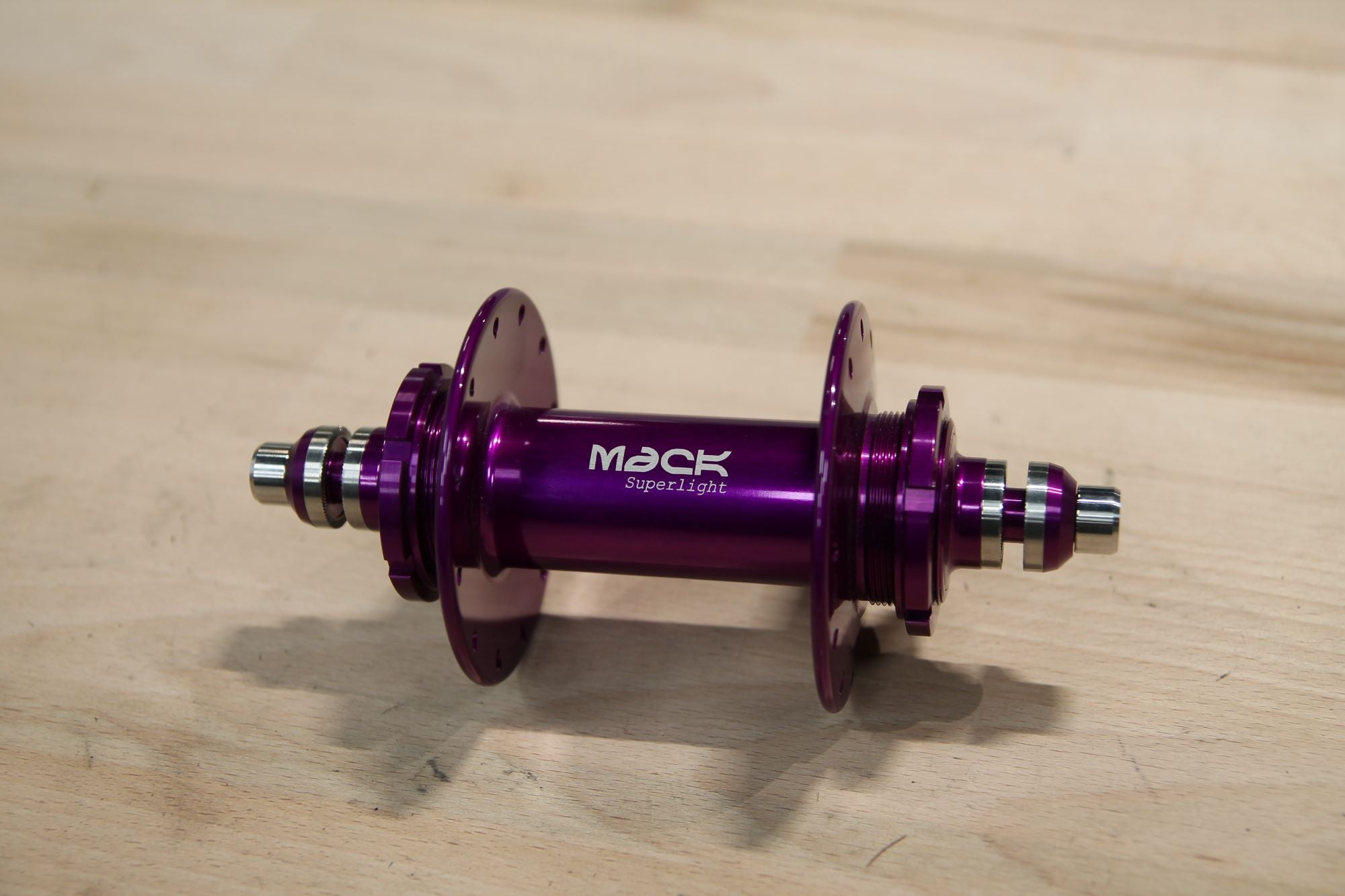 MACK HUBS Superlight Track Hinterrad Nabe Hochflansch - Farbig