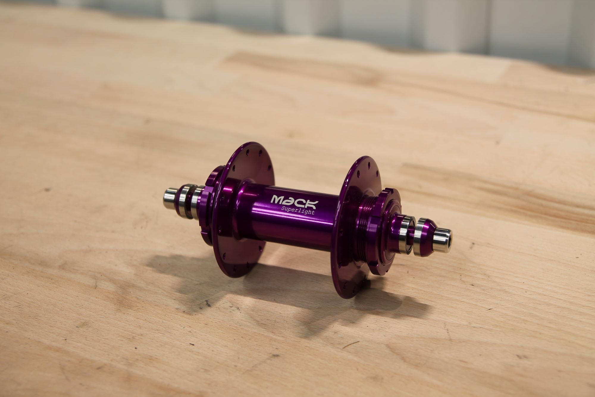 MACK HUBS Superlight Track Hinterrad Nabe Hochflansch - Farbig