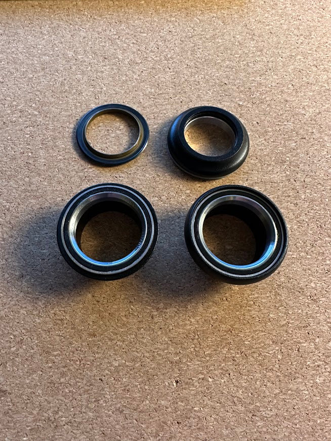 NG Sports Steuersatz 1 1/8" EC34/28.6 EC34/30 Matt-Schwarz