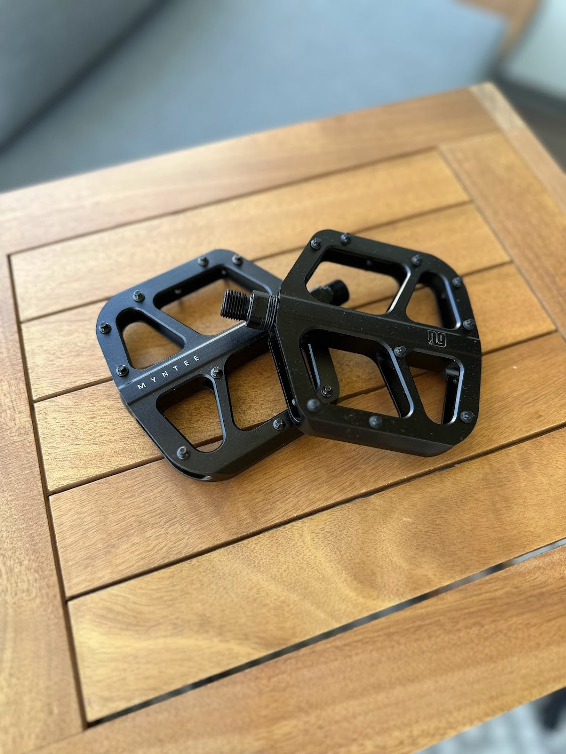 NG Sports Myntee Plattform Pedal, Aluminium - Schwarz