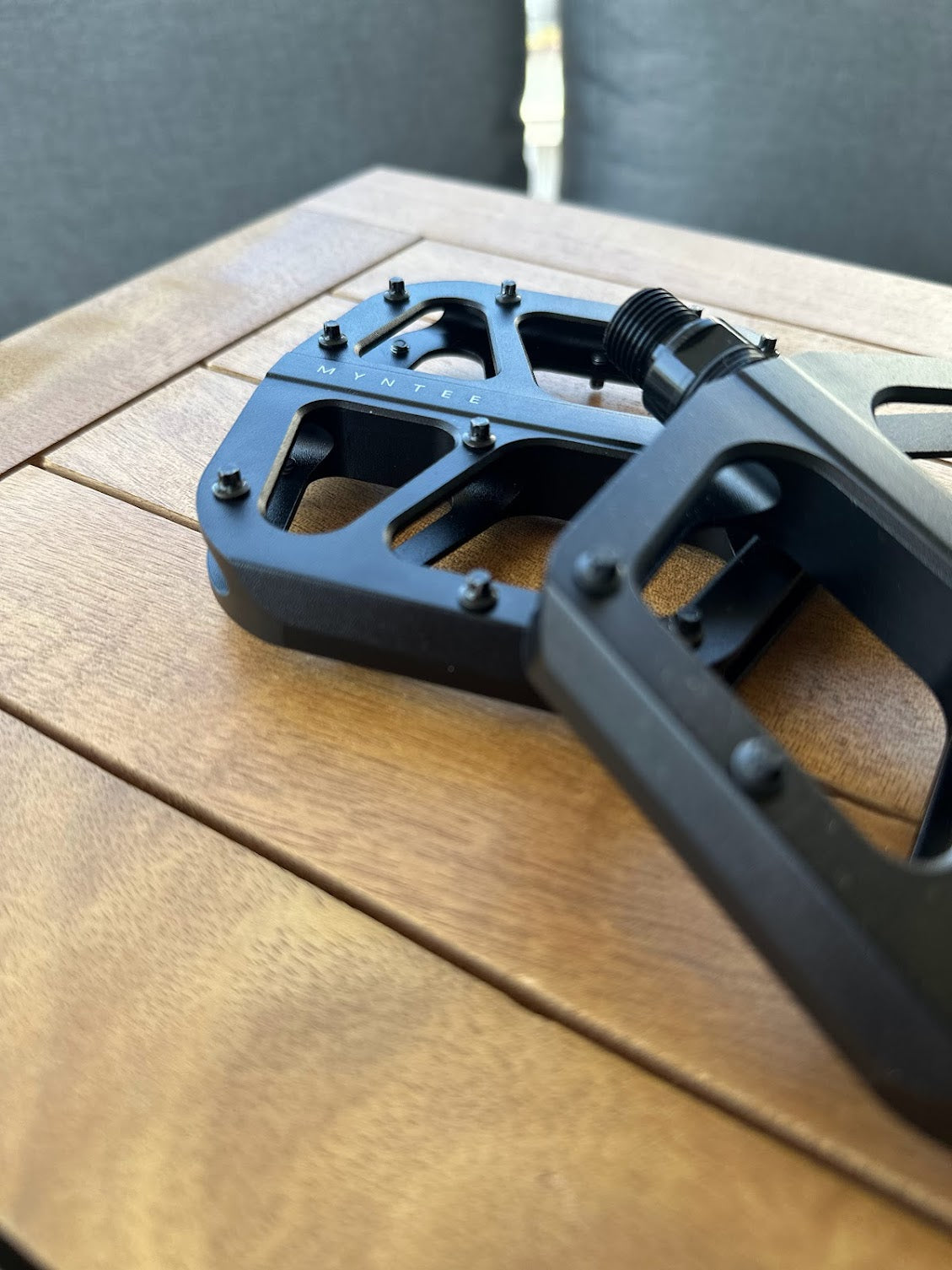 NG Sports Myntee Plattform Pedal, Aluminium - Schwarz