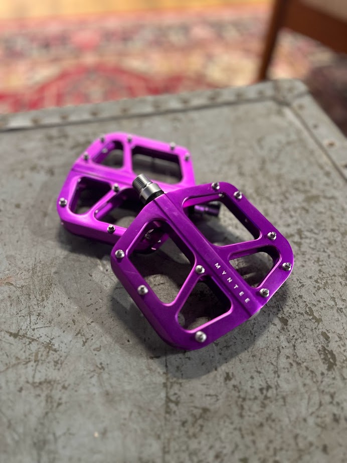 NG Sports Myntee Plattform Pedal, Aluminium - Lila