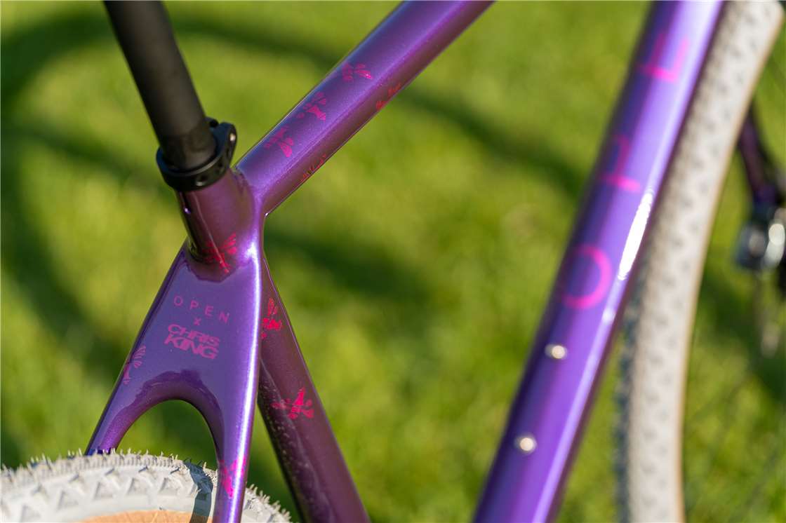OPEN WI.DE. Rahmen-Set CHRIS KING inkl. GRD23 3D, Carbon Laufradsatz - LIMITED EDITION