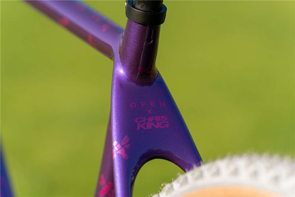 OPEN WI.DE. Rahmen-Set CHRIS KING inkl. GRD23 3D, Carbon Laufradsatz - LIMITED EDITION