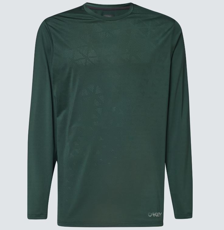 Oakley Berm Langarm Trikot, Hunter Green