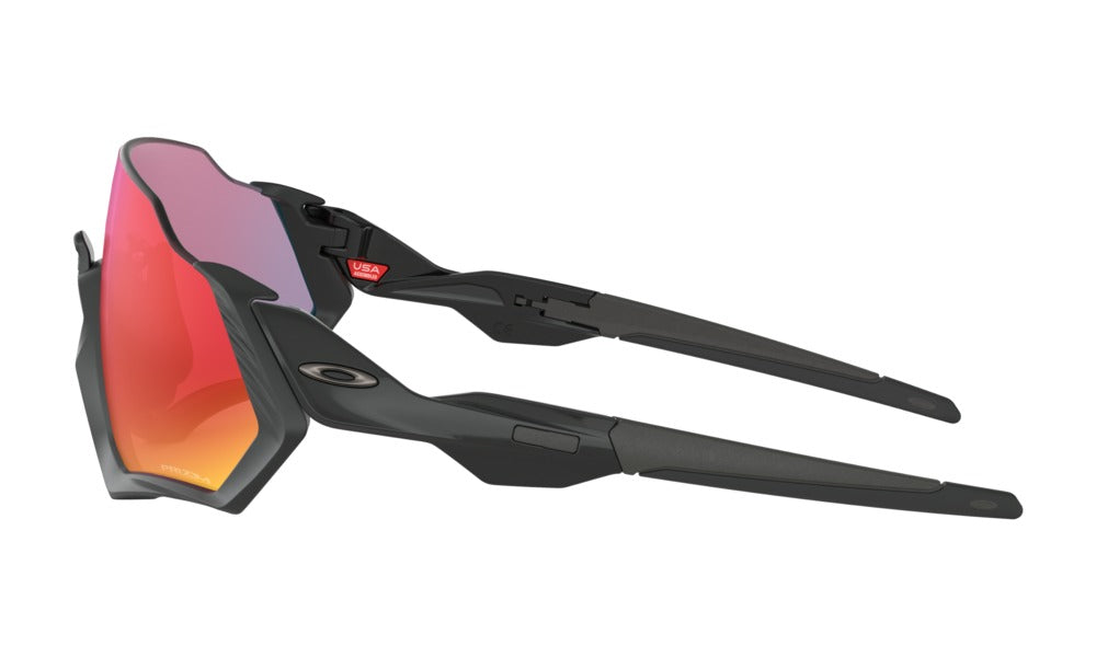 Oakley Flight Jacket PRIZM - Polished Black / Matte Black - Prizm Road OO9401-0137