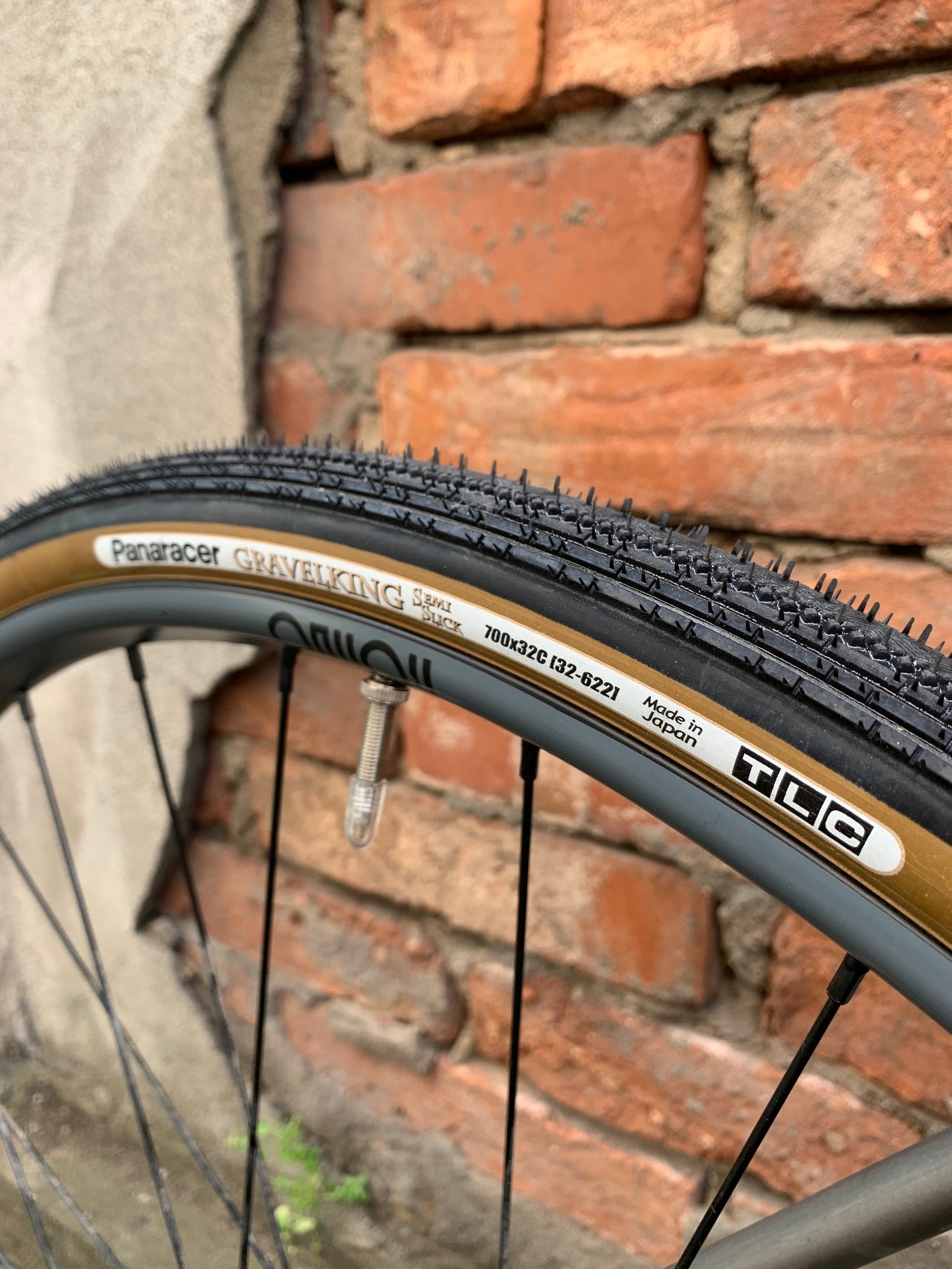 Panaracer GravelKing Semi Slick Faltreifen - 700c - Schwarz/Braun