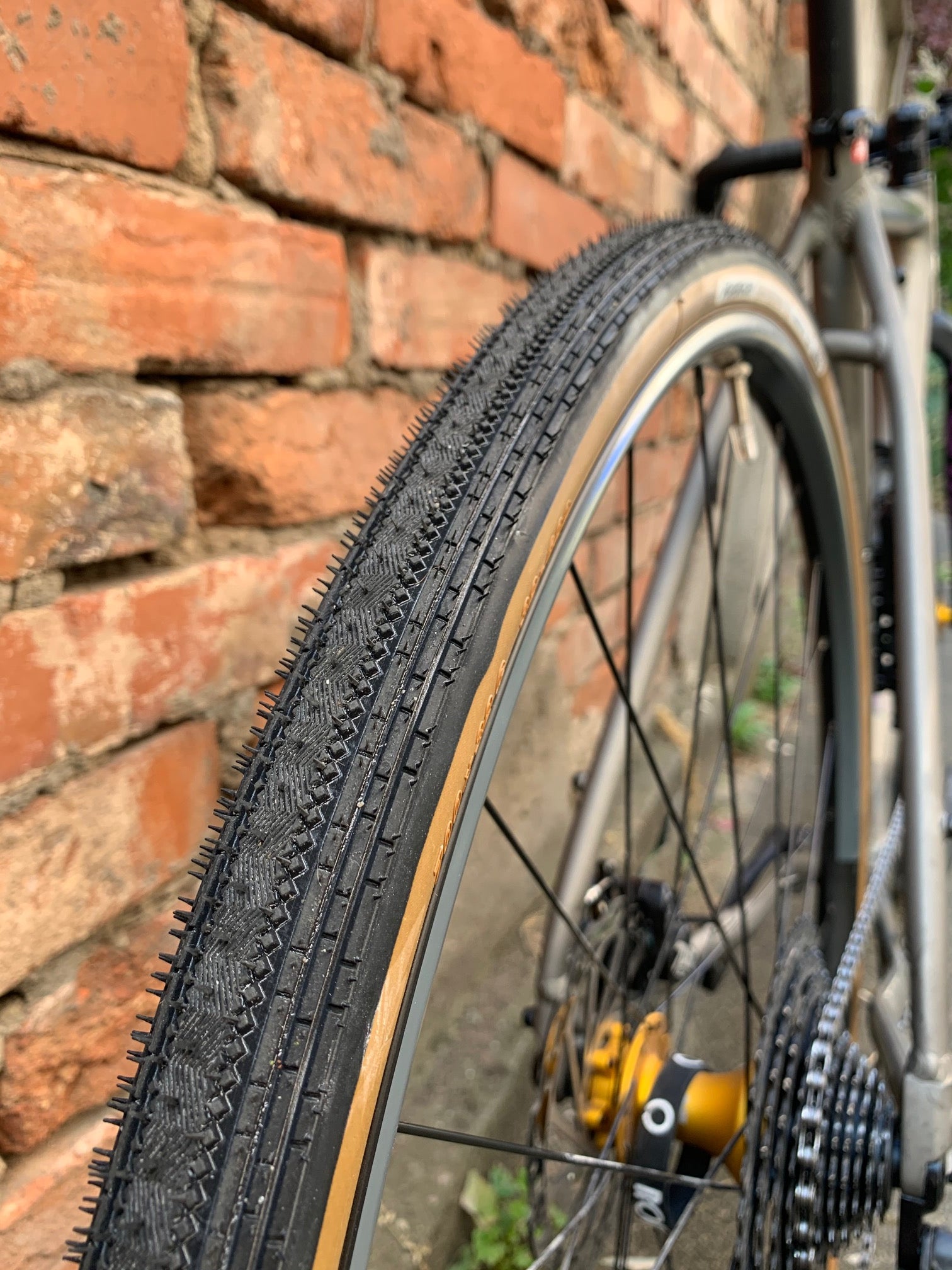 Panaracer GravelKing Semi Slick Faltreifen - 700c - Schwarz/Braun