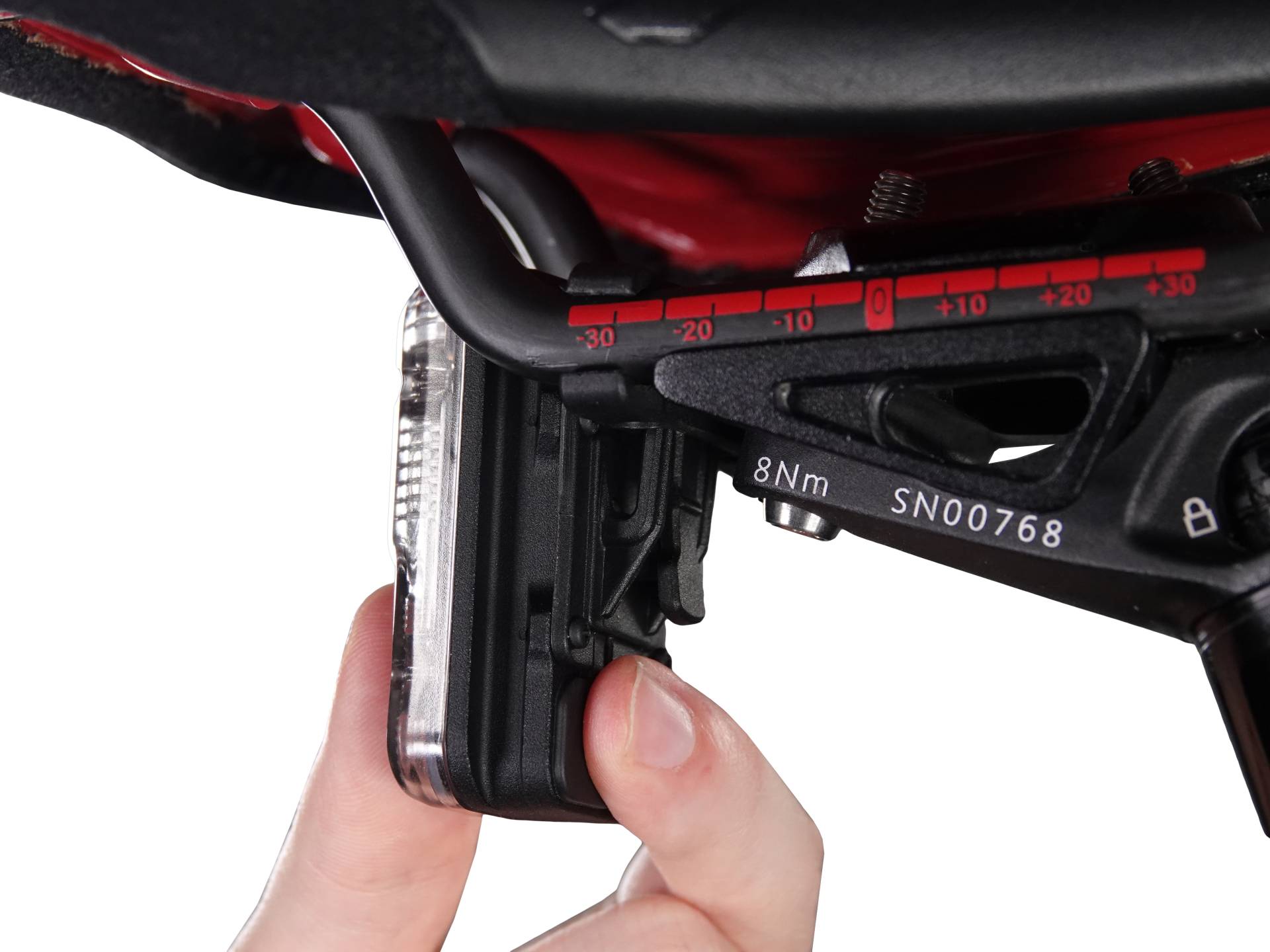 Lupine Rotlicht Strebenhalter / Sattelbefestigung