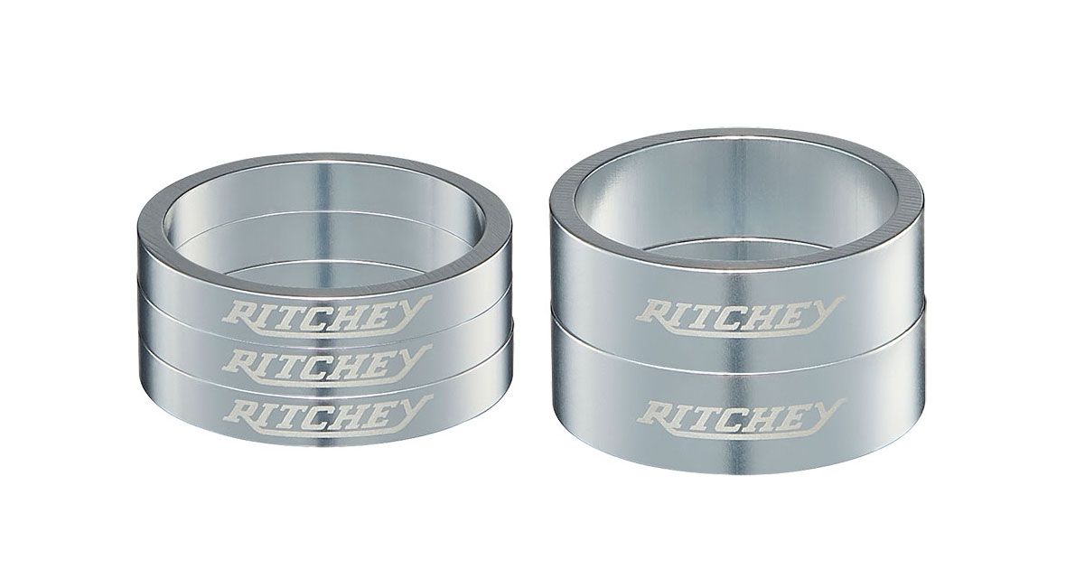 Ritchey Spacer 1 1/8" - Aluminium Silber