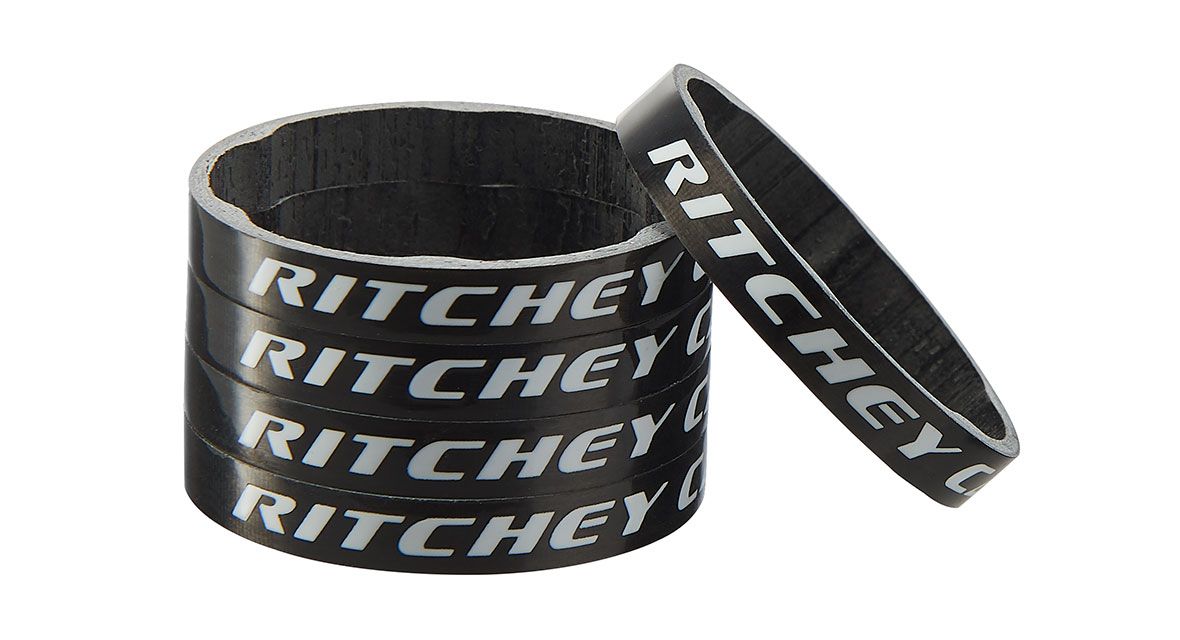 Ritchey WCS Carbon Spacer 1 1/8" - UD Carbon Black Glossy