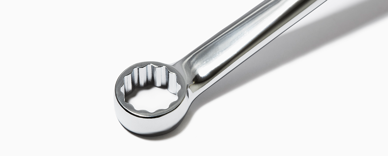Runwell Aqualia15 15mm Ringschlüssel - Silber