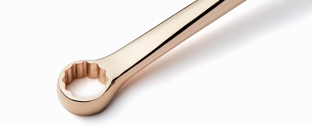 Runwell DRIP15 15mm Spanner Ringschlüssel - Rose