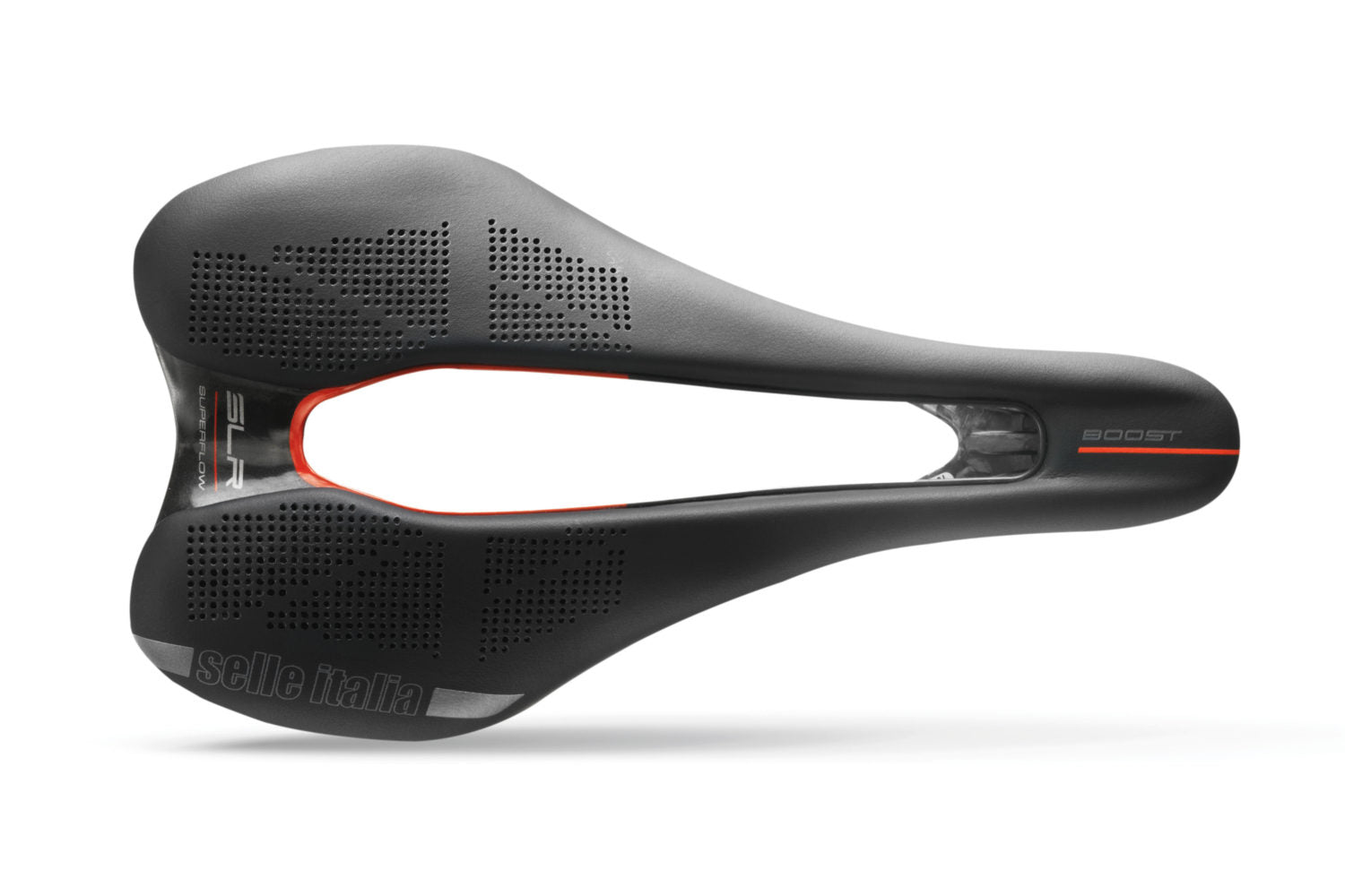 Selle Italia SLR Boost Superflow Kit Carbon, Shortfit Sattel - Wide L3, Carbongestell