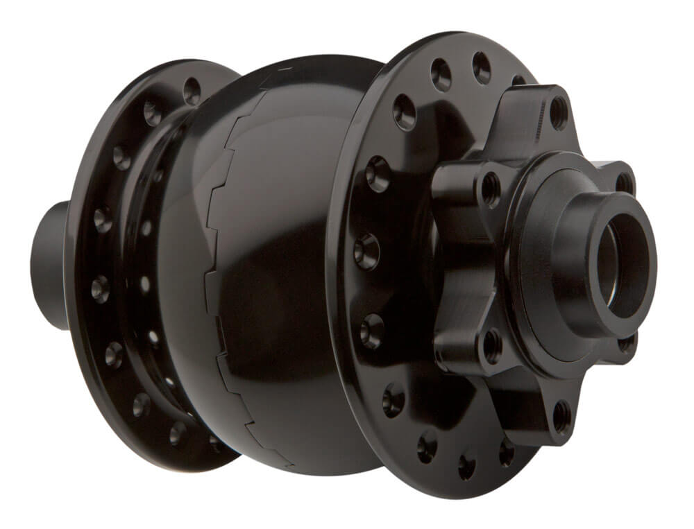 SON 28 Nabendynamo 6-Loch Disc, 15mm Steckachse