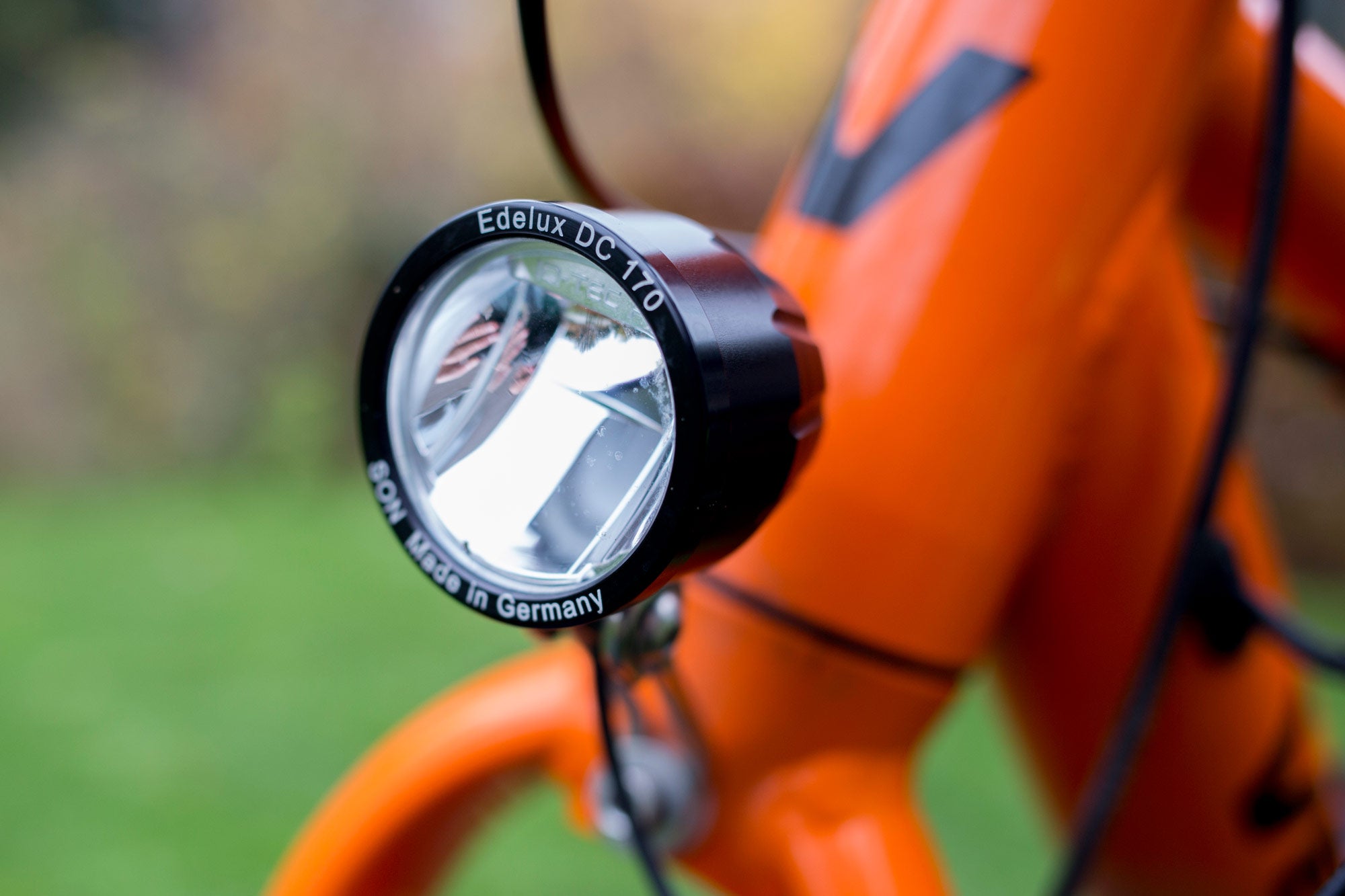 SON Edelux DC 170 Scheinwerfer für E-Bike - Schwarz