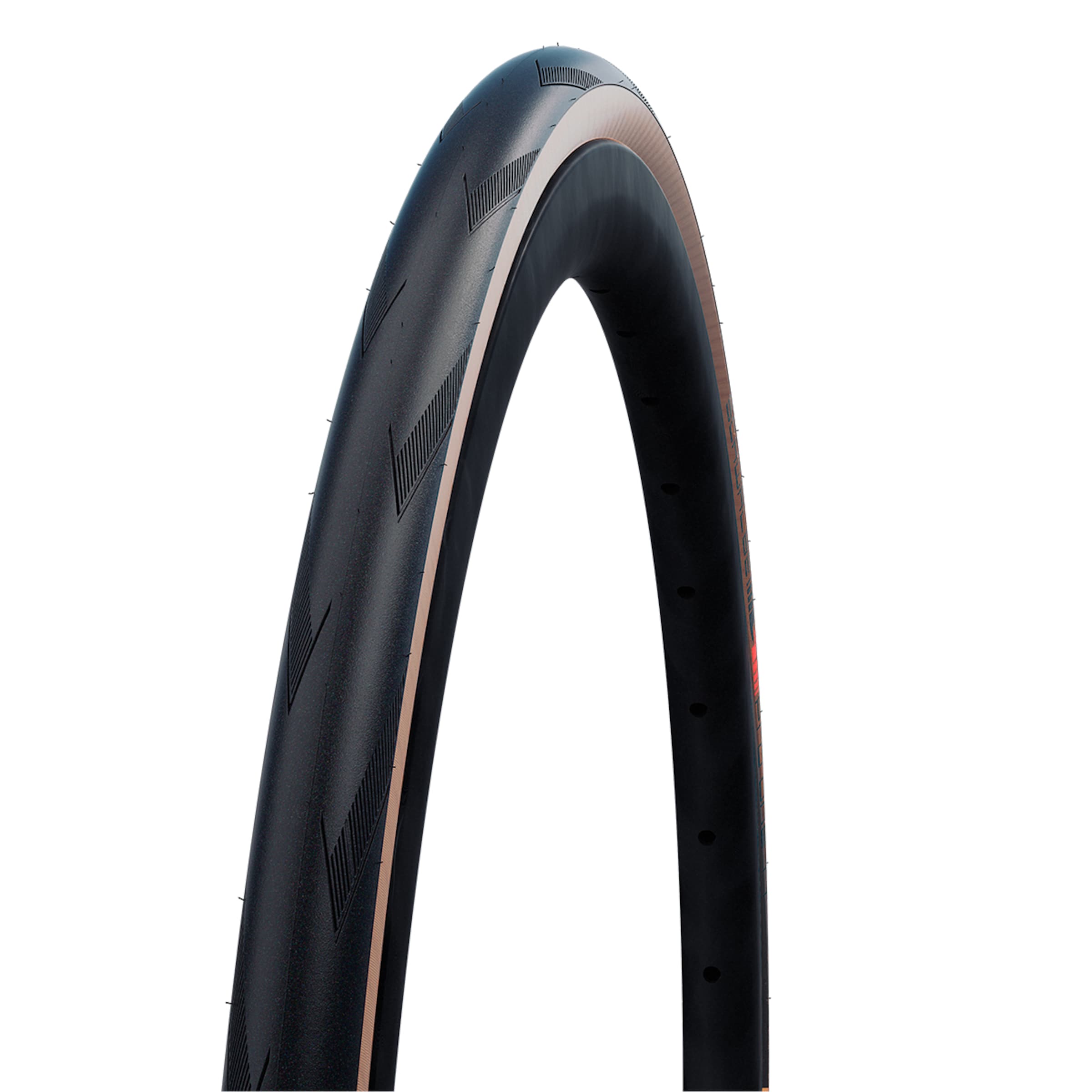 Schwalbe Pro ONE TLE Evolution Super Race Faltreifen 700x25c ADDIX Race - Schwarz/Tan