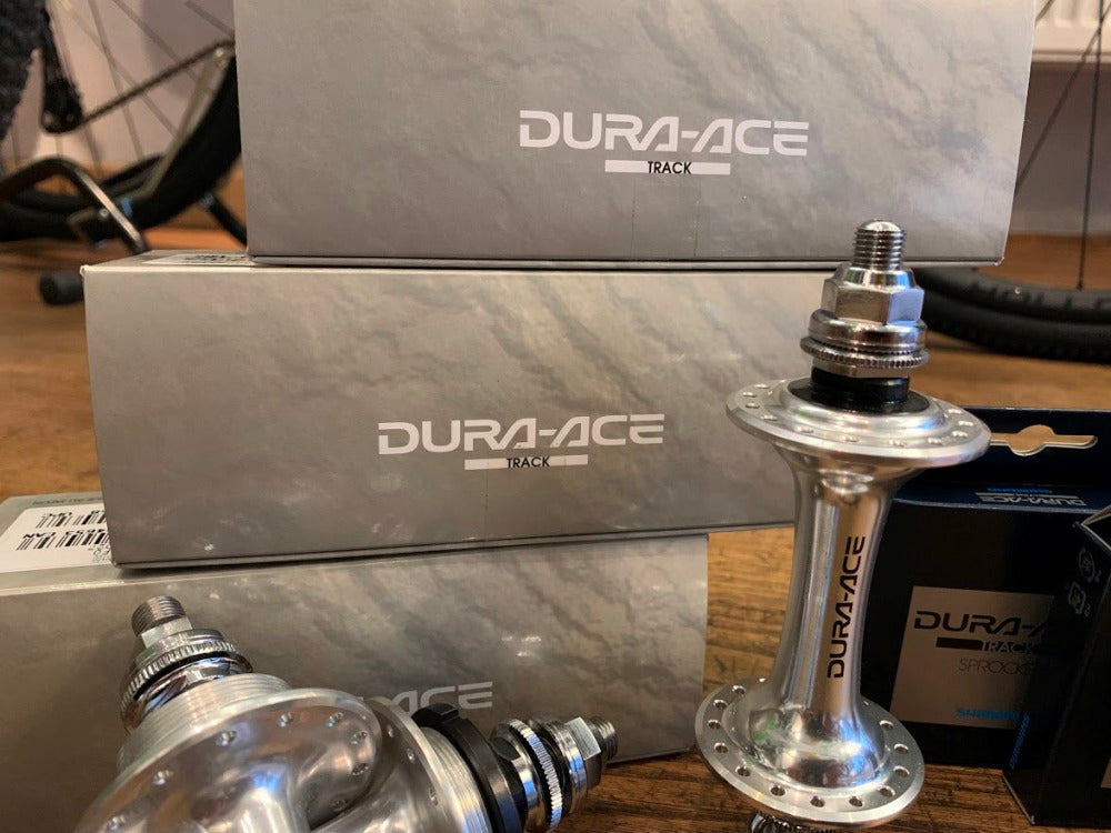 Shimano Dura Ace Track Low Flange Hinterradnabe - NJS Bahnnabe / HB-7710