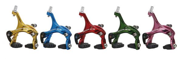Amazon BRS202 キャリパーブレーキ リア用 六角ナット式 シルバー ダイアコンペ DIA-COMPE D03BRK02504 ノーブランド品 ブレーキ