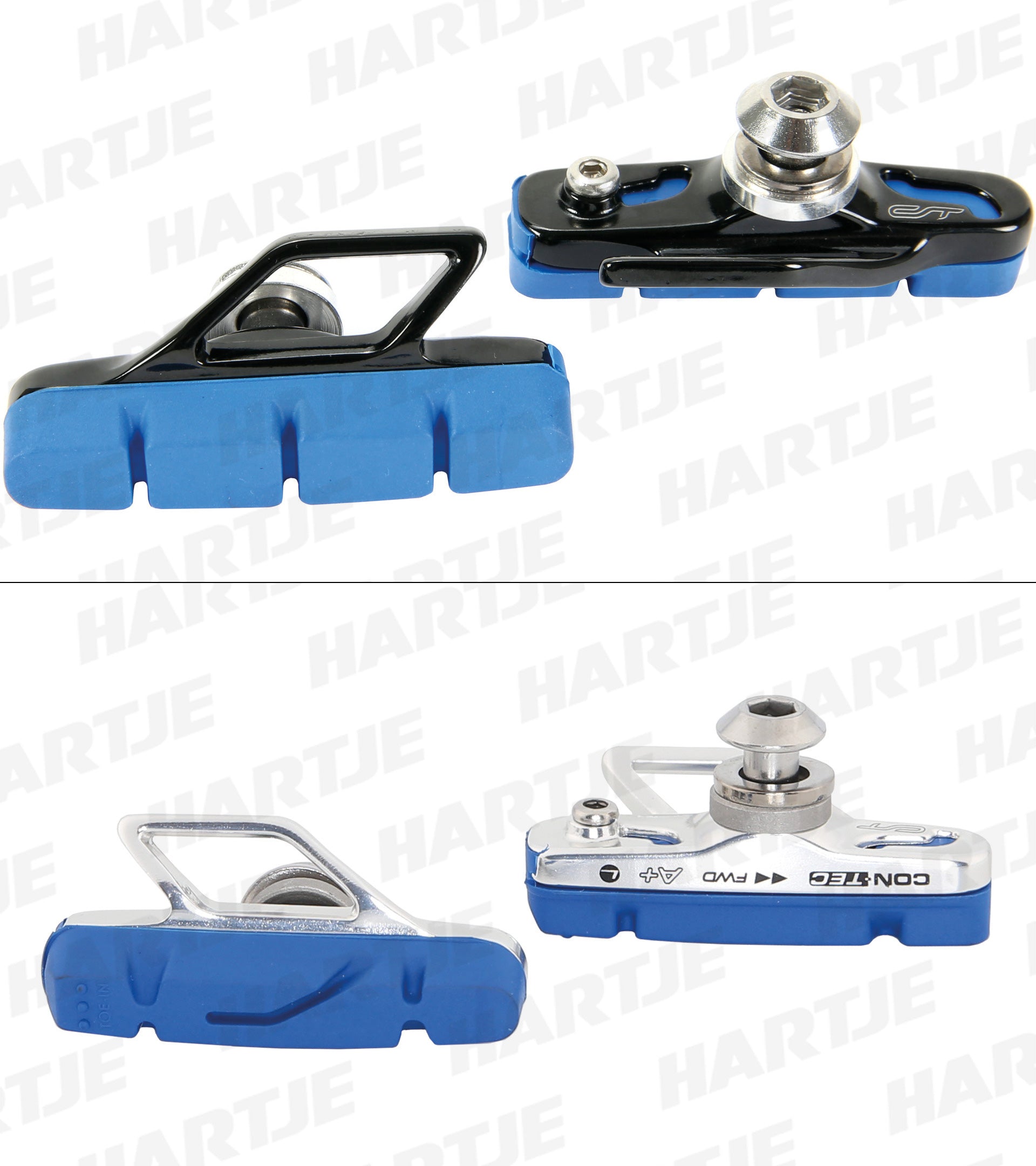 Contec Bremsschuhe "R-Stop +" Cartridge Set