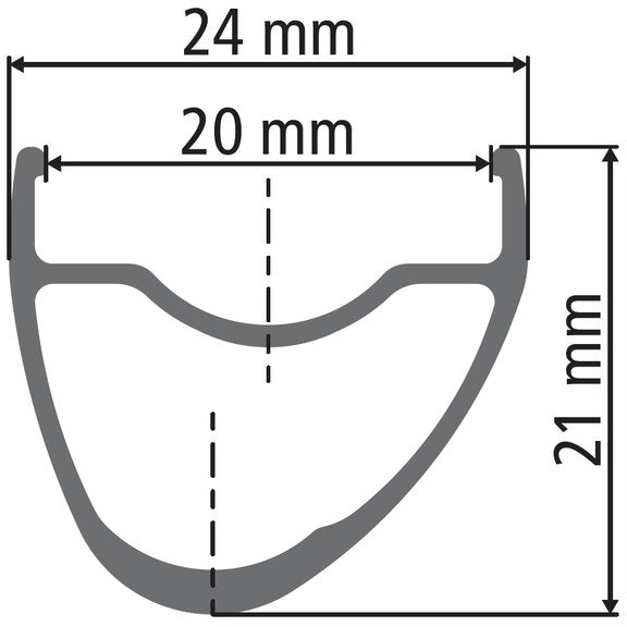 DT-Swiss RR421 db DISC Asymmetric Hohlkammer Felge 28" 700c