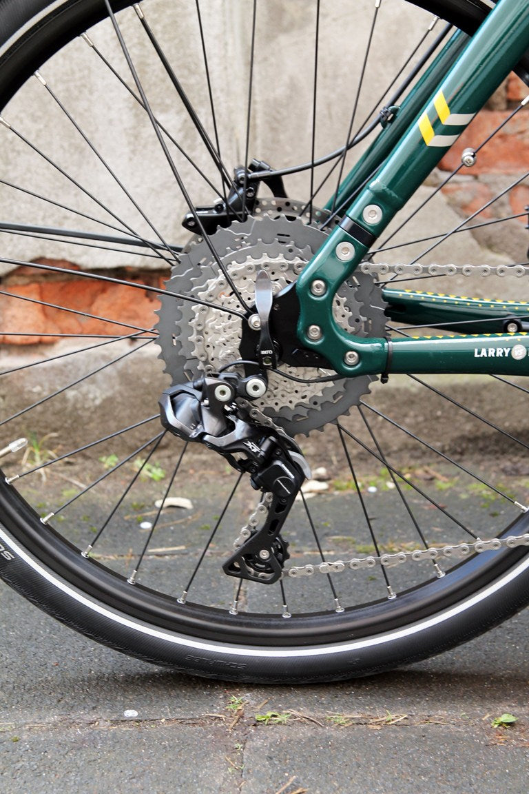 Larry vs Harry eBullitt Shimano STePS EP8 XT Di2 - Lastenrad - Moondog / Dunkelblau