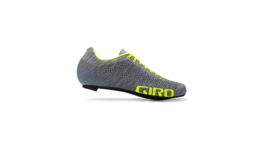 Giro Empire E70 Knit 18 - Grey Heather/Highlight Yellow