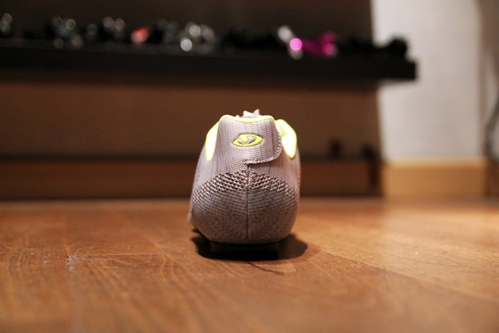 Giro Empire E70 Knit 18 - Grey Heather/Highlight Yellow