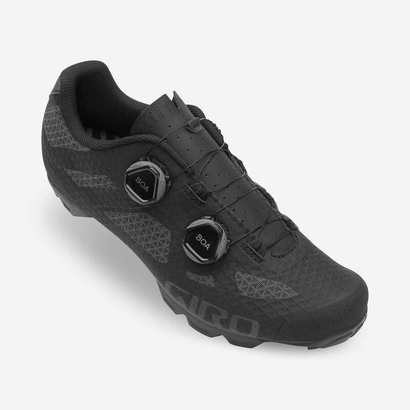 Giro Sector MTB-Schuh Doppel-BOA Verschluß - Black/Dark Shadow