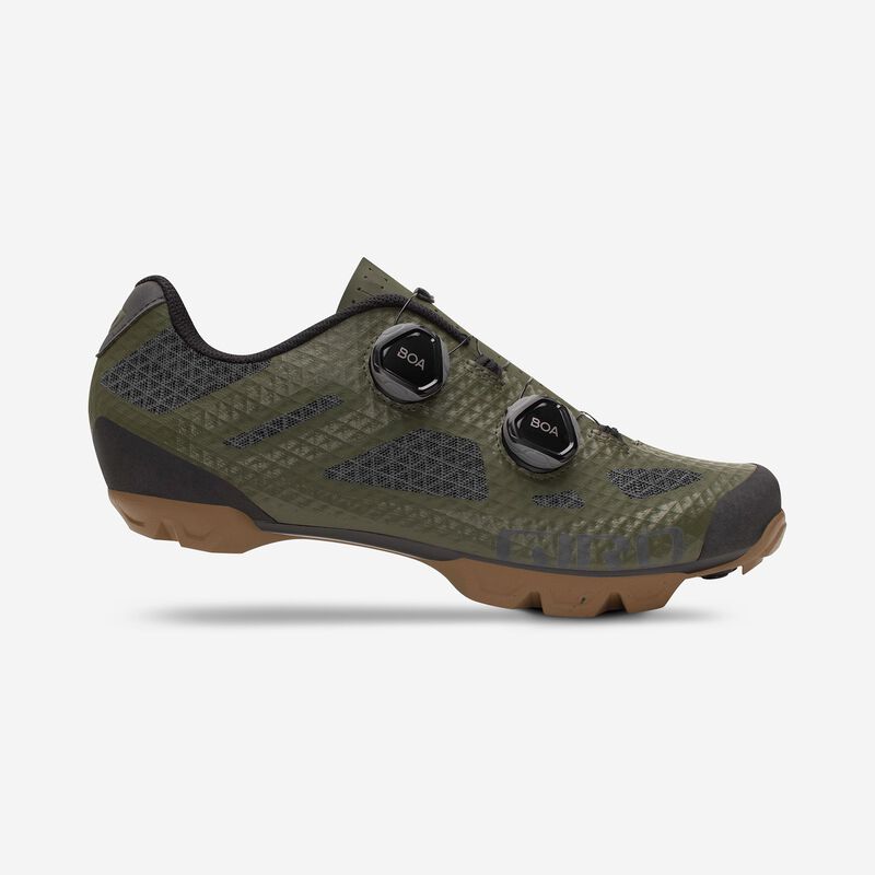 Giro Sector MTB-Schuh Doppel-BOA Verschluß - Olive/Gum