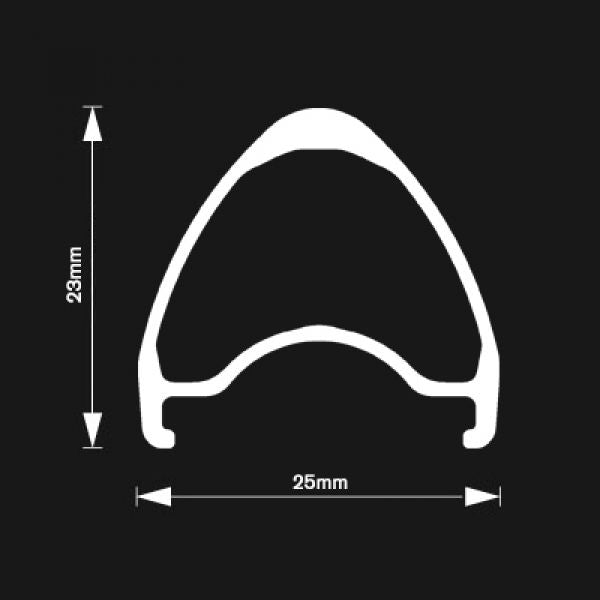 H+Son The Hydra Hohlkammer Felge 28" 700c - Disc