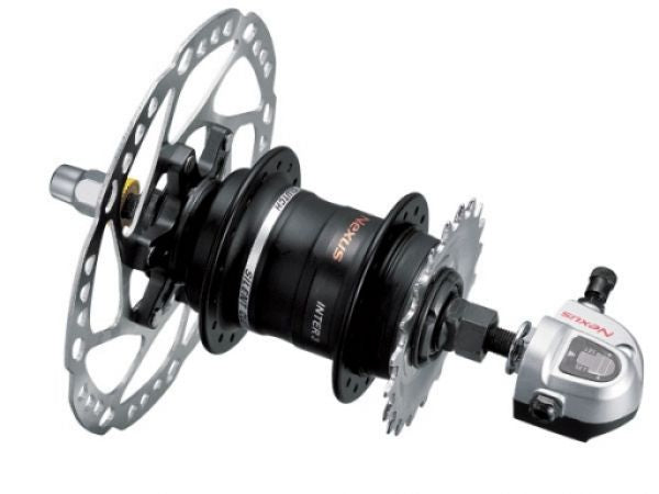 Shimano Nexus 3-Gang Scheibenbrems-Nabe Schwarz