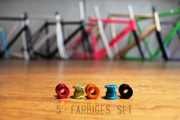 Kettenblattschrauben 2-fach Aluminium