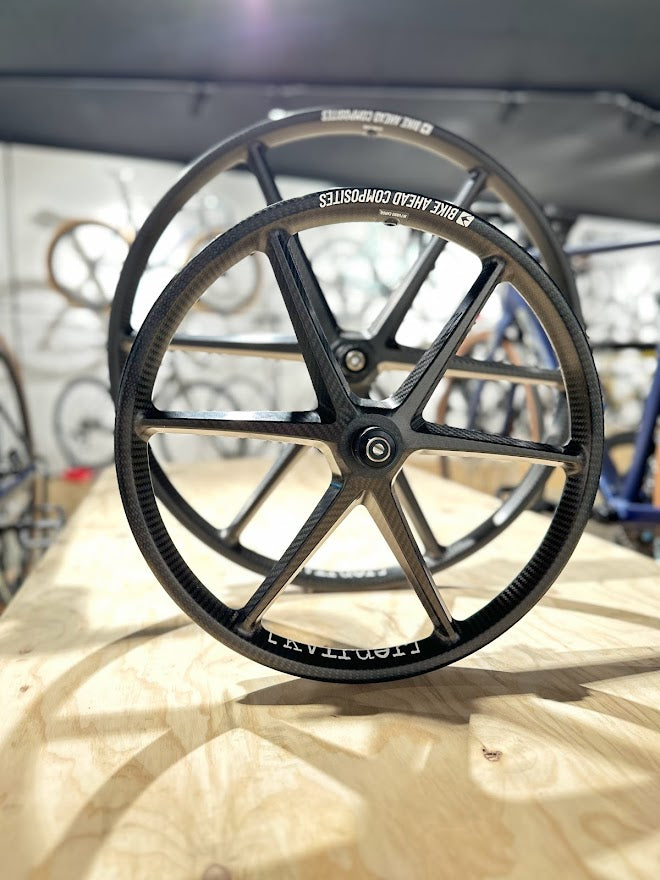 fahrrad felgen carbon Bike Ahead Composites Biturbo Carbon Bullitt 6-Speichen Laufräder für