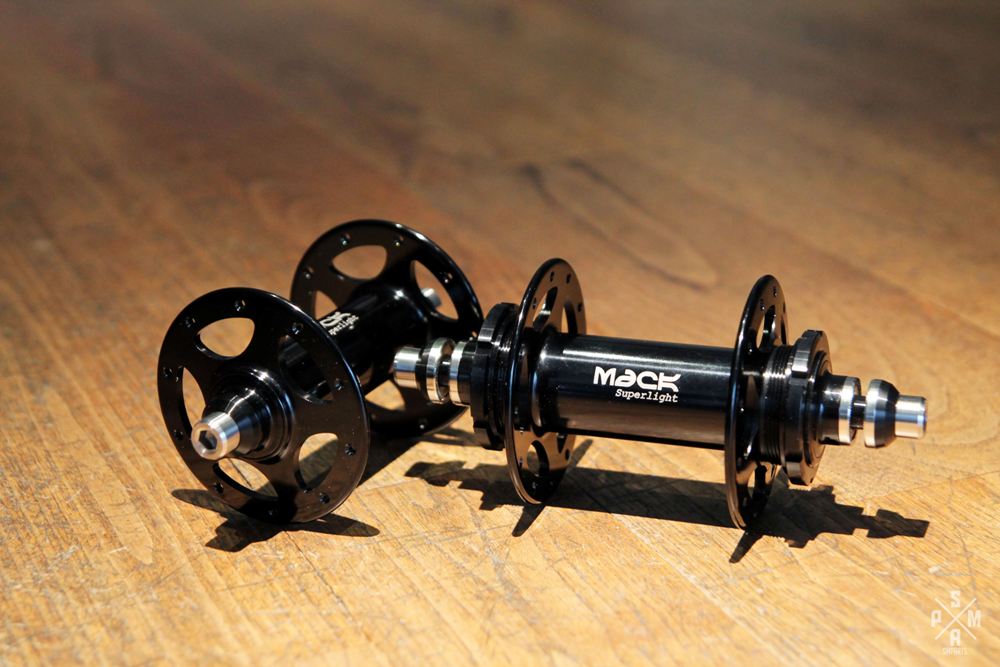 MACK HUBS Superlight Track Hinterrad Nabe Hochflansch - Sheriff Star