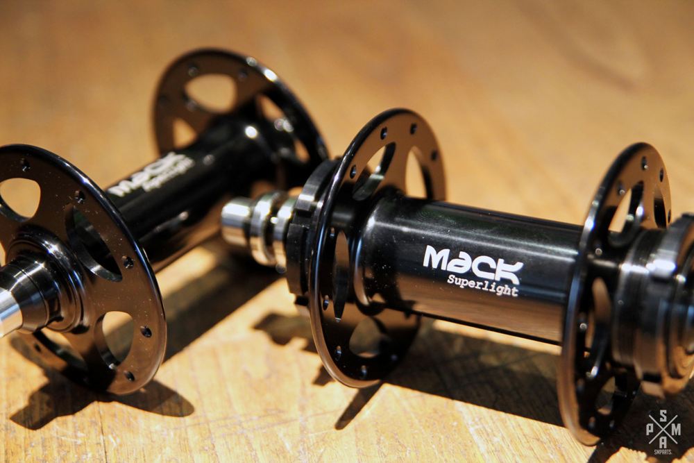 MACK HUBS Superlight Track Hinterrad Nabe Hochflansch - Sheriff Star