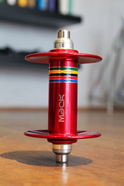 MACK HUBS Superlight Track Vorderrad Nabe Hochflansch - Farbig