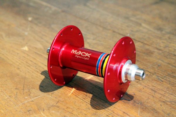 MACK HUBS Superlight Track Vorderrad Nabe Hochflansch - Farbig