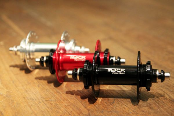 MACK HUBS Superlight Track Hinterrad Nabe Hochflansch - Schwarz