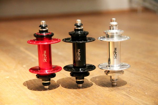 MACK HUBS Superlight Track Hinterrad Nabe Hochflansch - Schwarz