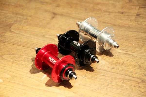 MACK HUBS Superlight Track Hinterrad Nabe Hochflansch - Schwarz