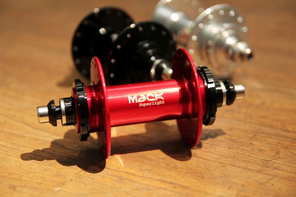 MACK HUBS Superlight Track Hinterrad Nabe Hochflansch - Farbig