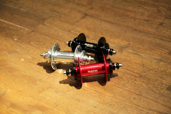 MACK HUBS Superlight Track Hinterrad Nabe Hochflansch - Farbig