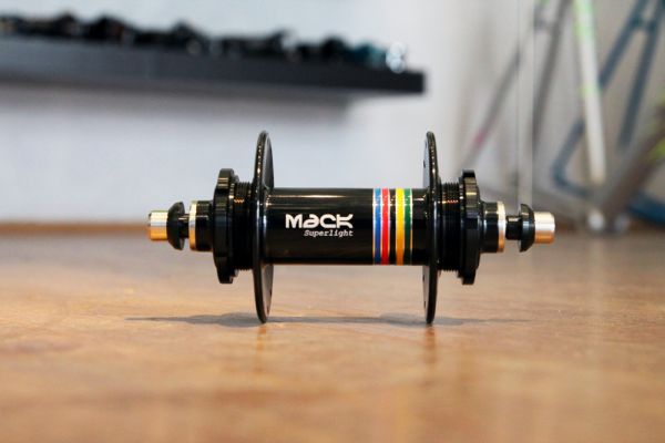MACK HUBS Superlight Track Hinterrad Nabe Hochflansch - Schwarz