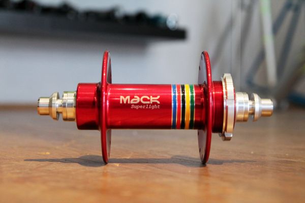 MACK HUBS Superlight Track Hinterrad Nabe Hochflansch - Farbig