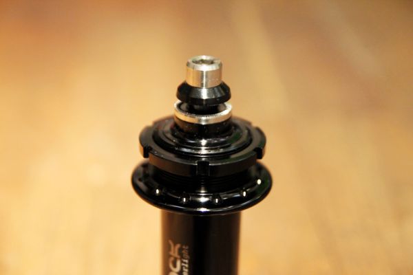 MACK HUBS Superlight Track Hinterrad Nabe Niederflansch - Schwarz